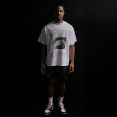 LOVE IS EVOL TEE- WHITE