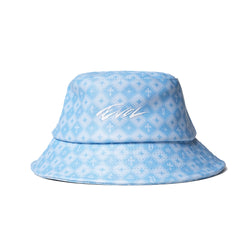 Evol Blue Pattern Bucket Hat