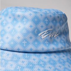 Evol Blue Pattern Bucket Hat