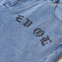 Evol Blue Denim Shorts